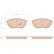 Brake Pad Set, disc brake COTEC GDB1926 TRW, Thumbnail 2