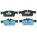 Brake Pad Set, disc brake COTEC GDB1929 TRW, Thumbnail 5