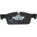 Brake Pad Set, disc brake COTEC GDB1929 TRW, Thumbnail 7