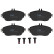 Brake Pad Set, disc brake COTEC GDB1932 TRW, Thumbnail 3