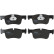 Brake Pad Set, disc brake COTEC GDB1934 TRW, Thumbnail 4