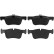 Brake Pad Set, disc brake COTEC GDB1934 TRW, Thumbnail 5