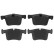 Brake Pad Set, disc brake COTEC GDB1942 TRW, Thumbnail 5