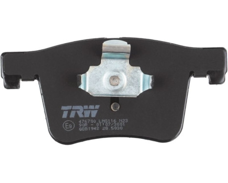 Brake Pad Set, disc brake COTEC GDB1942 TRW, Image 6