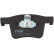 Brake Pad Set, disc brake COTEC GDB1942 TRW, Thumbnail 6