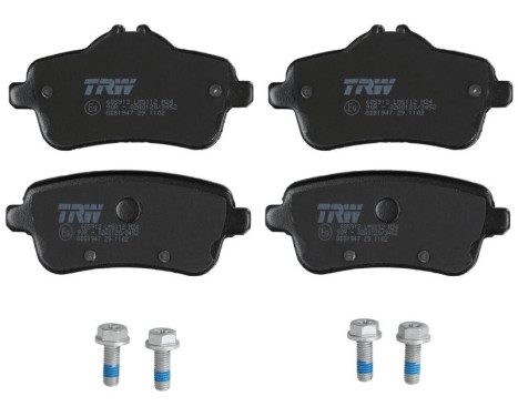 Brake Pad Set, disc brake COTEC GDB1947 TRW, Image 3