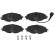 Brake Pad Set, disc brake COTEC GDB1956 TRW, Thumbnail 5