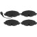 Brake Pad Set, disc brake COTEC GDB1956 TRW, Thumbnail 6