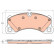 Brake Pad Set, disc brake COTEC GDB1969 TRW, Thumbnail 2