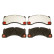 Brake Pad Set, disc brake COTEC GDB1969 TRW, Thumbnail 3