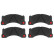 Brake Pad Set, disc brake COTEC GDB1969 TRW, Thumbnail 5