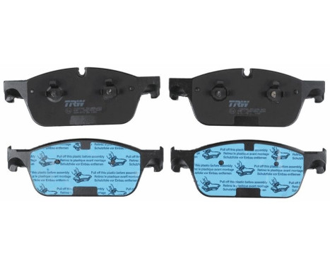 Brake Pad Set, disc brake COTEC GDB1970 TRW, Image 2