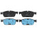 Brake Pad Set, disc brake COTEC GDB1970 TRW, Thumbnail 2