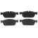 Brake Pad Set, disc brake COTEC GDB1970 TRW, Thumbnail 3