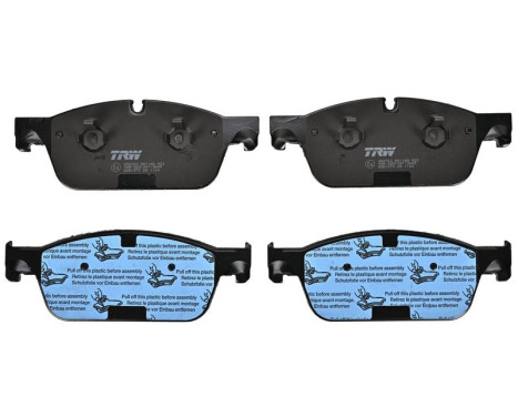 Brake Pad Set, disc brake COTEC GDB1970 TRW, Image 4