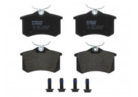 Brake Pad Set, disc brake COTEC GDB1973 TRW