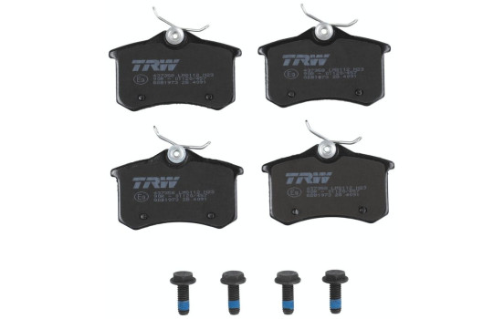 Brake Pad Set, disc brake COTEC GDB1973 TRW, Image 4