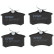 Brake Pad Set, disc brake COTEC GDB1973 TRW, Thumbnail 5