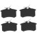 Brake Pad Set, disc brake COTEC GDB1973 TRW, Thumbnail 6