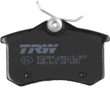 Brake Pad Set, disc brake COTEC GDB1973 TRW, Image 7