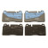 Brake Pad Set, disc brake COTEC GDB1974 TRW, Thumbnail 3