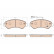 Brake Pad Set, disc brake COTEC GDB1982 TRW, Thumbnail 2