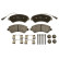 Brake Pad Set, disc brake COTEC GDB1982 TRW, Thumbnail 3