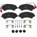 Brake Pad Set, disc brake COTEC GDB1982 TRW, Thumbnail 4