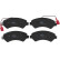 Brake Pad Set, disc brake COTEC GDB1982 TRW, Thumbnail 6