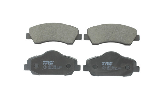 Brake Pad Set, disc brake COTEC GDB1992 TRW