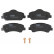 Brake Pad Set, disc brake COTEC GDB1992 TRW, Thumbnail 4
