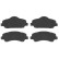 Brake Pad Set, disc brake COTEC GDB1992 TRW, Thumbnail 5