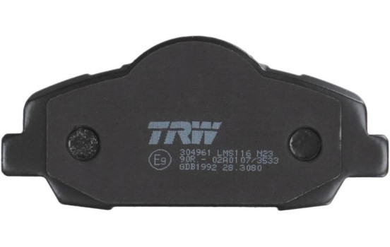Brake Pad Set, disc brake COTEC GDB1992 TRW, Image 7