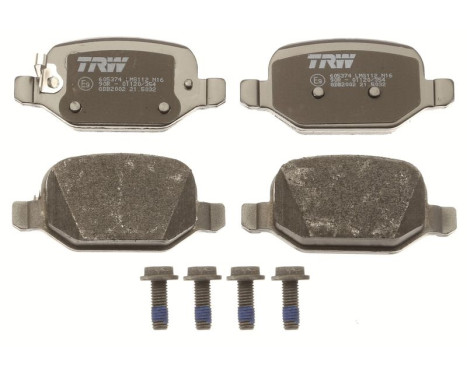 Brake Pad Set, disc brake COTEC GDB2002 TRW, Image 3