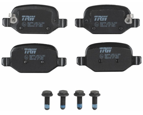 Brake Pad Set, disc brake COTEC GDB2002 TRW, Image 4