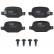 Brake Pad Set, disc brake COTEC GDB2002 TRW, Thumbnail 4
