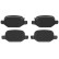 Brake Pad Set, disc brake COTEC GDB2002 TRW, Thumbnail 7
