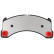 Brake Pad Set, disc brake COTEC GDB2004 TRW, Thumbnail 5