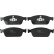 Brake Pad Set, disc brake COTEC GDB2009 TRW, Thumbnail 4