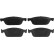 Brake Pad Set, disc brake COTEC GDB2009 TRW, Thumbnail 5