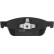 Brake Pad Set, disc brake COTEC GDB2009 TRW, Thumbnail 6