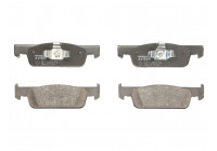 Brake Pad Set, disc brake COTEC GDB2016 TRW