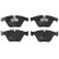 Brake Pad Set, disc brake COTEC GDB2021 TRW, Thumbnail 4