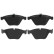 Brake Pad Set, disc brake COTEC GDB2021 TRW, Thumbnail 5