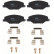 Brake Pad Set, disc brake COTEC GDB2027 TRW, Thumbnail 2