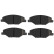Brake Pad Set, disc brake COTEC GDB2027 TRW, Thumbnail 3
