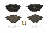 Brake Pad Set, disc brake COTEC GDB2034 TRW