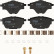 Brake Pad Set, disc brake COTEC GDB2034 TRW, Thumbnail 3
