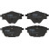 Brake Pad Set, disc brake COTEC GDB2034 TRW, Thumbnail 4