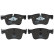 Brake Pad Set, disc brake COTEC GDB2035 TRW, Thumbnail 3